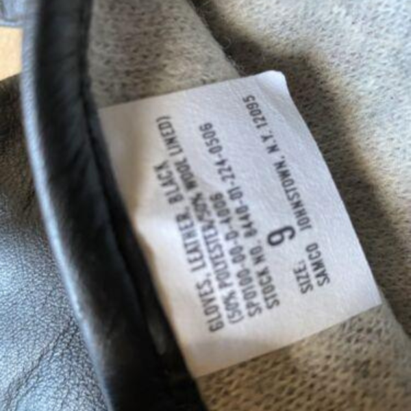 US Military Unisex Handschuhe Leder - Image 3