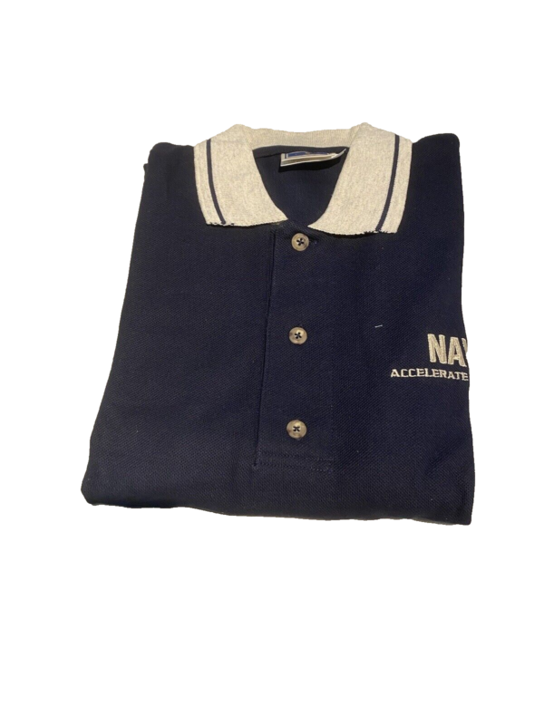 Poloshirt Navy Accelerate your Life United States US Army1-800-USA-NAVY